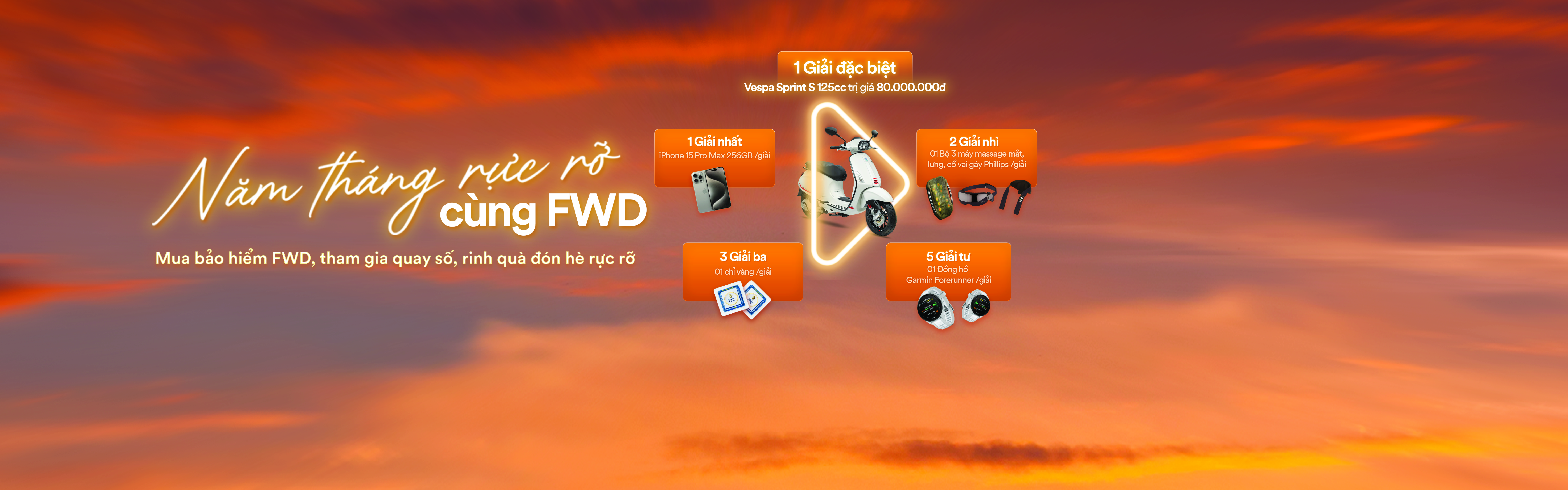 Mua Bảo hiểm tai nạn online dễ dàng với FWD!
